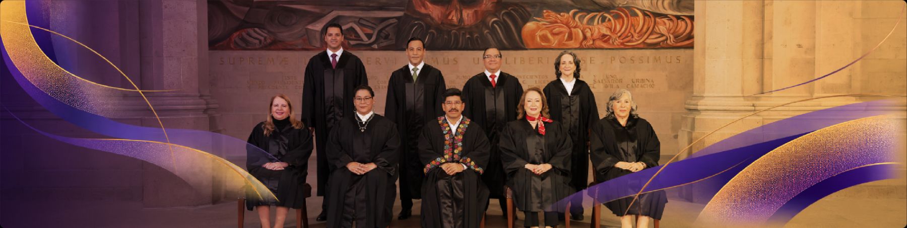 Integrantes del Pleno de la Suprema Corte de Justicia de la Nación